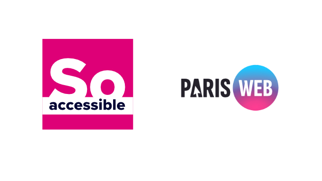 So Accessible sponsor accessibilité de Paris Web